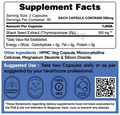 StemRx Thymoquinone Supplements for Lungs, Ulcer, Stress Relief & Glycemic | Capsule thumbnail