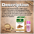 Vedic Ayurveda Combo pack of Mulethi Powder Face Pack & Rose water (60ml) thumbnail