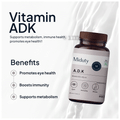 Miduty A.D.K-A D3 K2-Eyes, Immunity, Weak Bones, Arthritis-Fat soluble Capsule thumbnail
