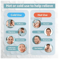 Healthtrek Cooling Gel Face Mask for Puffiness Relaxation Blue thumbnail