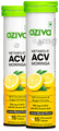 Oziva Metabolic ACV Moringa Effervescent Tablet (15 Each) Lemon Masala thumbnail