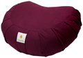Sarveda Crescent Zafu Meditation and Yoga Cushion Rouge Pink thumbnail