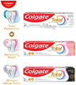 Colgate Total Toothpaste (150gm Each) Advanced Health with a Premium Soft Toothbrush thumbnail