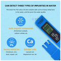 Themisto TDS-40 Digital TDS Meter with Temperature Measurement | 0-9990 ppm, Dual Display, Auto-Lock, Shift & Hold feature Blue thumbnail