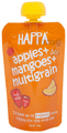 Happa Combo Pack of Thick Puree Apples+Oats & Apples+Mangoes+Multigrain (100gm Each) thumbnail