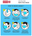Usha Shriram Clarito F95 PM2.5 Anti Pollution Hepa Face Mask (Pack of 3) thumbnail