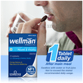 Wellman Gluten Free Health Supplement for Men with Vitamins & Minerals, Ginseng & Amino Acids | For Energy & Vitality | Nutrition Formula thumbnail
