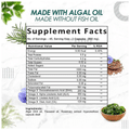 SWISSLIFE FOREVER Vegan Omega 3 6 9 with Algal DHA Veg Capsule (60 Each) thumbnail
