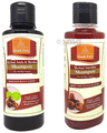 Khadi Pure Combo Pack of Herbal Amla & Reetha Shampoo & Herbal Satritha Shampoo (210ml Each) thumbnail