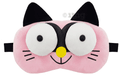 Jenna Sleeping Eye Mask for Insomnia, Puffy Eyes and Dark Circles 3D Cat Pink thumbnail