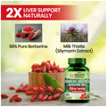 Vlado's Himalayan Organics Berberis Aristata Berberine 98% with Milk Thistle thumbnail