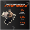 Fuel One Whey Max, Whey Protein Concentrate & Whey Protein Isolate Powder Vanilla thumbnail