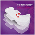 PINQ Polka Premium Cotton Feel Sanitary Pads (10 Each) XXXL thumbnail
