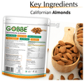 Gobbe Combo Pack of Californian Almonds & Californian Pistachios (200gm Each) thumbnail