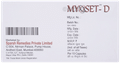 Myoset-D 150mg/100mg Capsule SR thumbnail