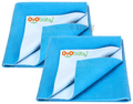 Oyo Baby Waterproof Bed Protector Dry Sheet Medium Firoza thumbnail