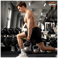 Tynor Tynorgrip Gym Gloves with Support Black & Orange Large thumbnail