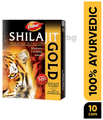 Dabur Shilajit Gold Capsule (10 Each) thumbnail