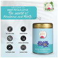 Eight Petals Lotus Blue Lotus Tea Leaves thumbnail