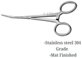 Bos Medicare Surgical Artery Forcep Stainless Steel Curved 6 Inch thumbnail