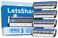 LetsShave Pro 3 Shaving Razor Blade thumbnail