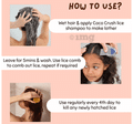 Coco Crush Lice Remover Shampoo with Neem & Tea Tree Shampoo with Comb thumbnail