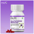 Inlife Glutathione Reduced with Vitamin C, Milk Thistle, Grape Seed Extract, Biotin | Veg Capsules for Skin & Antioxidant Benefits thumbnail