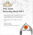 Sunby Darjelling Black Magic Leaf (2gm Each) Tea Bag thumbnail