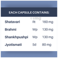 Cureayu No Stress Ayurvedic Capsule | For Improved Mental Health | Natural Stress Reliever | Calms Mind | Improves Anxiety & Depression | Potent Mood Enhancer | 100 % Herbal thumbnail