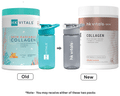 Healthkart Skin Radiance Collagen Powder Orange with Teal colour Sipper Bottle 300 ml thumbnail