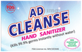 Advent Ad Cleanse Hand Sanitizer thumbnail
