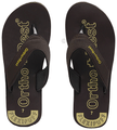 Ortho + Rest Men Slipper Orthopedic Super Soft, Lightweight and Comfortable Flip Flops for Home Daily Use Brown 11 thumbnail