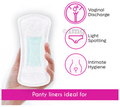PINQ Polka Premium Cotton Feel Panty Liners (25 Each) Large thumbnail