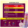 Naturyz L Arginine Effervescent Tablets 2600mg Boost Stamina, Improves Blood Flow & Performance (15 Each) Orange thumbnail
