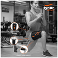 Tynor Thigh Support Air Pro Black & Orange XL thumbnail