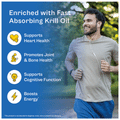 Krill Oil Omega-3 with CoQ10 | 1000mg Krill Oil, EPA, DHA & Astaxanthin | by Tata 1mg thumbnail