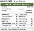 Sapphire Premium Green Long Raisins thumbnail