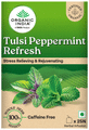Organic India Tea for Immunity, Antioxidant Support & Stress Relief | Flavour Tulsi Peppermint Refresh Green Tea thumbnail