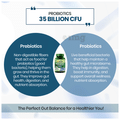 Vlado's Himalayan Organics Probiotics Supplement 35 Billion CFU for Healthy Digestion thumbnail