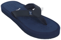 Yoho Lifestyle Ortho Soft comfortable and stylish flip flop Slipper for women Archflex Size 8 Dark Blue thumbnail