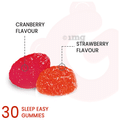 Gummsi Combo Pack of Biotin Cranberry & Immunity Strawberry Gummies (30 Each) thumbnail