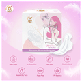 Mom & Teens Combo Packs of Ultra Thin Sanitary Pads XXL(14) and XL(6) with 10 Panty Liners ,20 Paper Disposal Pouch & 1 Utility Bag thumbnail