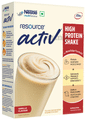 Nestle Resource Activ High Protein Shake Powder with Calcium, Immunonutrients & Hyaluronate, Low GI Vanilla thumbnail