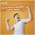 Inlife Vitamin D3 10000 IU Cholecalciferol Chewable Tablet thumbnail