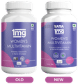 Tata 1mg Women's Multivitamin Veg Tablet with Zinc, Vitamin C, Calcium, Vitamin D and Iron, Support Immunity, Bones & Overall Health thumbnail