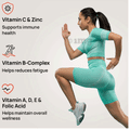 A to Z NS+ Daily Multivitamin Tablets – Zinc & Vitamin C for Immunity, B-Complex & Essential Nutrients for Energy & Wellness thumbnail