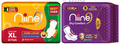 Niine Combo Pack of Dry Comfort Ultra Thin Pads XL (40) & XL+ (15) with Free Biodegradable Disposable Bags thumbnail