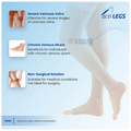 actiLEGS Class III Medical Compression Stocking Open Toe Skin Colour Large Thigh Length thumbnail
