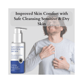 Dermisrty Combo Pack of Sensitive & Dry Skin Calming Soothening Body Milk Lotion (200ml) and Gentle Cleanser Face Wash (100ml) thumbnail