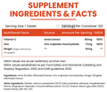 Vlado's Himalayan Organics Vitamin C as Amla Extract 1000mg Tablet for Immnunity & Skin Care Tablet thumbnail